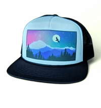 Image 1 of Raven Moon Mt Baker Trucker Hat