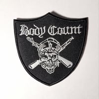 Image 1 of Body Count Ice-T's Metal Band Embroidered Patch With A Merrowed Edge