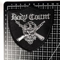 Image 3 of Body Count Ice-T's Metal Band Embroidered Patch With A Merrowed Edge