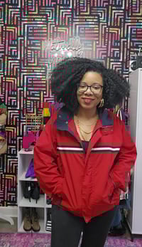 Image 9 of Vintage Red Nautica Jacket