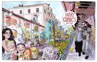 Image 2 of Deluxe Diary Comics Vol.1-6 (signed with original sketch)