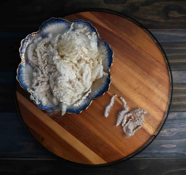 Border Leicester - Washed Fleece