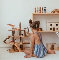 Image 2 of Mabo kids linen romper size 6-7