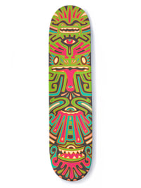 Image 1 of 'Mana' Custom painted skateboard 