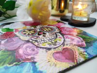 Image 4 of  Mexican Skull - Original Acrylic Painting 