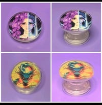 Image 2 of Personalized Pop Socket - Customizable Phone Grip