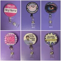 Image 1 of Personalized Name Badge Reels - Fun & Unique Designs for work