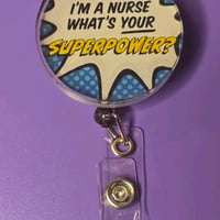 Image 4 of Personalized Name Badge Reels - Fun & Unique Designs for work