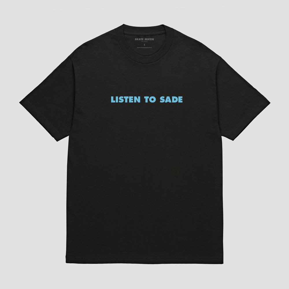 Image of Listen to Sade tee (Diamond Life edition) 