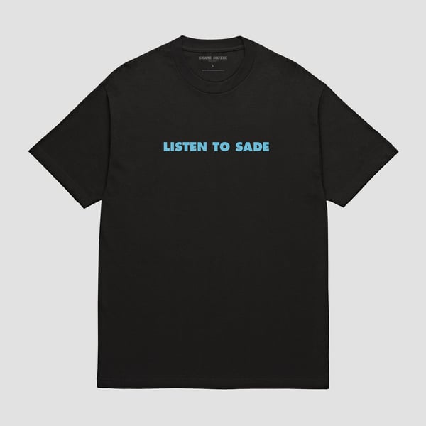 Image of Listen to Sade tee (Diamond Life edition) 