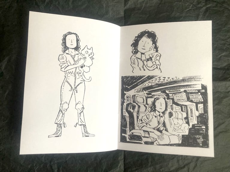 The Ship's Cat zine Image 4