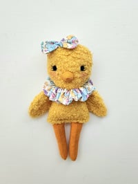 Image 1 of Handmade Mini Fluffy Chick Doll # 1
