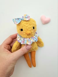 Image 2 of Handmade Mini Fluffy Chick Doll # 1
