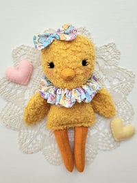 Image 5 of Handmade Mini Fluffy Chick Doll # 1
