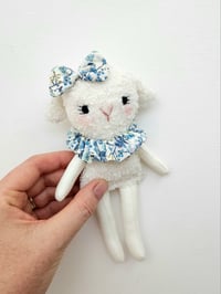 Image 2 of Fabric Mini Lamb Doll #2