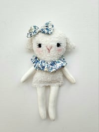 Image 1 of Fabric Mini Lamb Doll #2