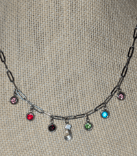 Birthstone Mother's Day PRE-ORDER Necklace with ONE Initial