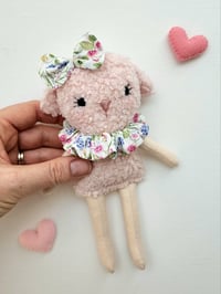 Image 2 of Pink Mini Lamb Doll #3