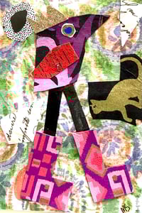 bird by a black hole