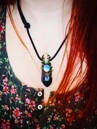 Image 2 of Wolf moon pendant