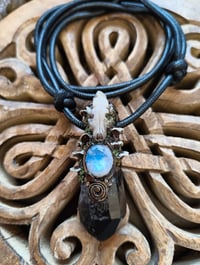 Image 3 of Wolf moon pendant