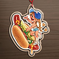 Image 1 of Chicago Dog Keychain