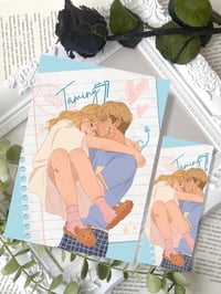 Lámina y Marcapáginas Tradicional,  Claire y Gibson, Taming 7.