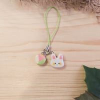 Image 1 of Petit porte clé - Lapin & pousse