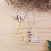 Image 2 of Petit porte clé - Lapin & pousse