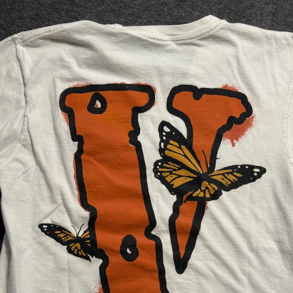 Image of Vlone x Juice Wrld Legends Never Die Graphic Tee (S)