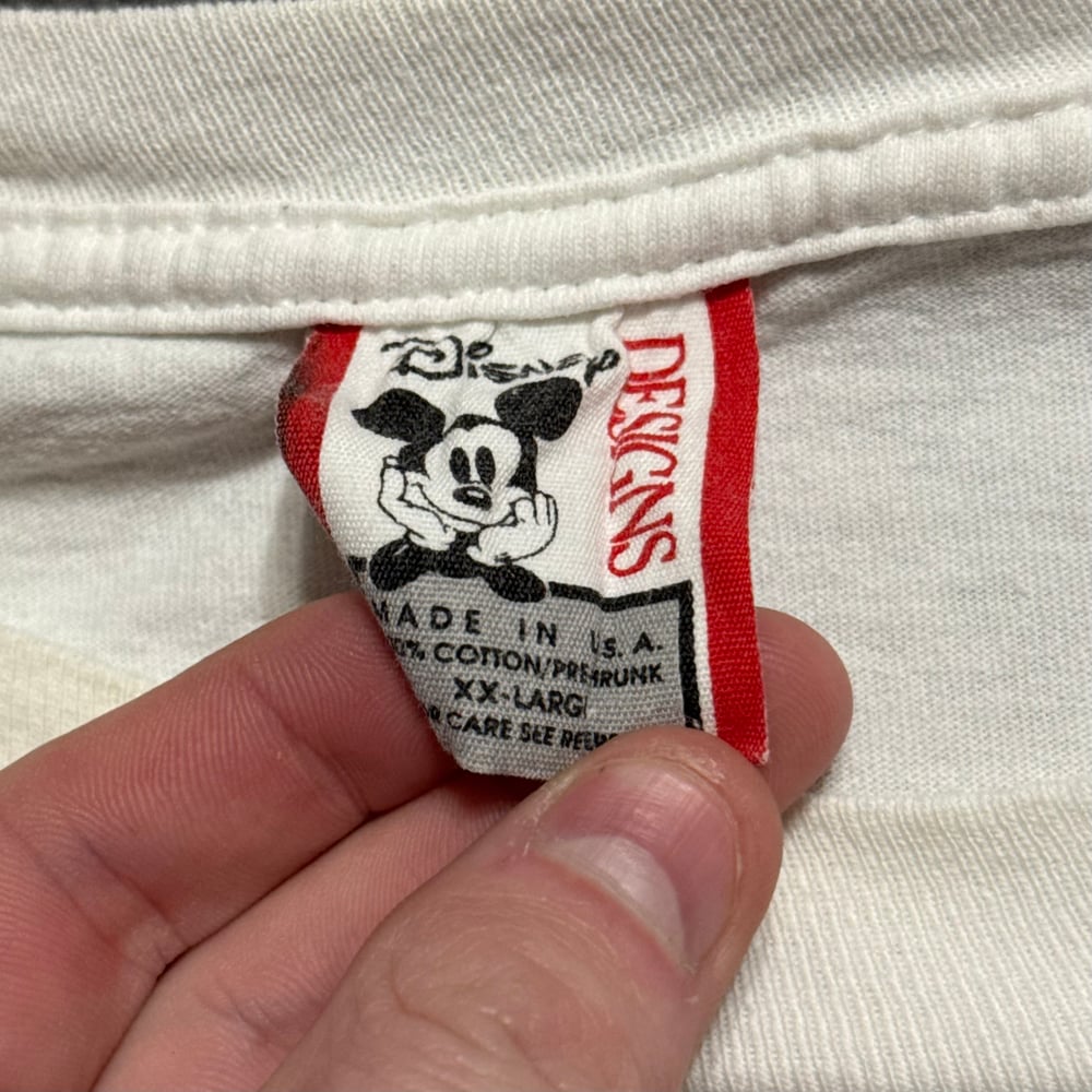 Image of 1990s Goofy Big Face Walt Disney World Graphic Tee (XXL)