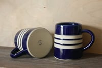 Image 1 of RUGBY STRIPE mug, tall 2