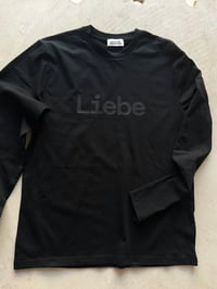 Image 1 of Liebe Long Sleeve – Organic Cotton Black 