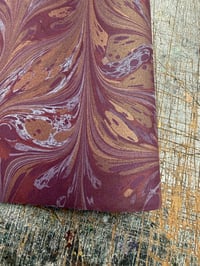 Image 5 of New Hand marbled book-cloth - No.7