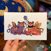 SAKRAFKA - "T4T sphinxes" print