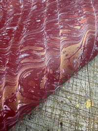 Image 2 of New Hand marbled book-cloth - No.11