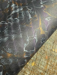 Image 2 of New Hand marbled book-cloth - No.13