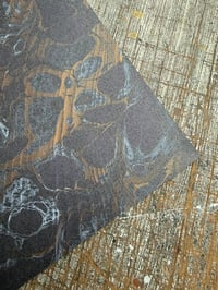 Image 4 of New Hand marbled book-cloth - No.13