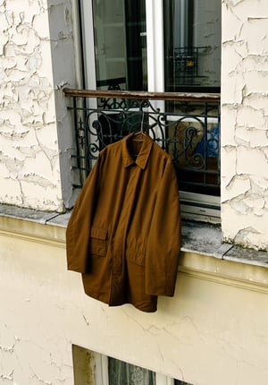 Hermès 2000's Padded Car Coat Brown - Size 50