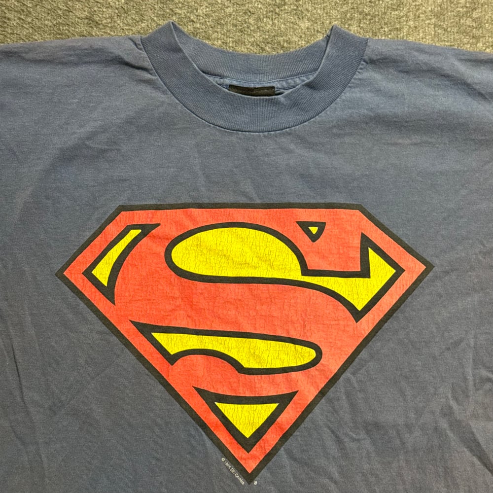 Image of 1990s Superman Promo Graphic Tee (S)