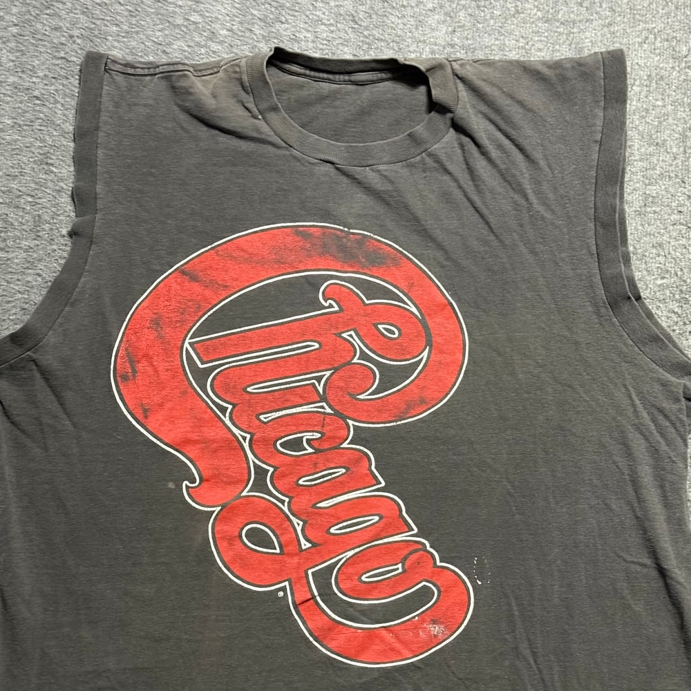 Image of 1980s Chicago Band Tour Graphic Tank (L)