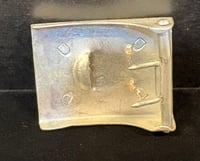 Image 3 of WW2 (Nazi Germany) 2-Piece Luftwaffe EM/NCO Belt Buckle - Parade Style