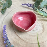 Image 5 of Small Heart Shaped Ceramic Trinket Dish