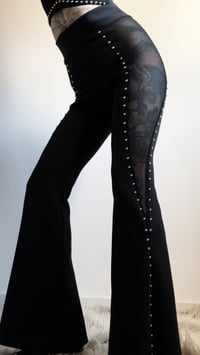 Image 4 of Fishnet Bell Bottoms