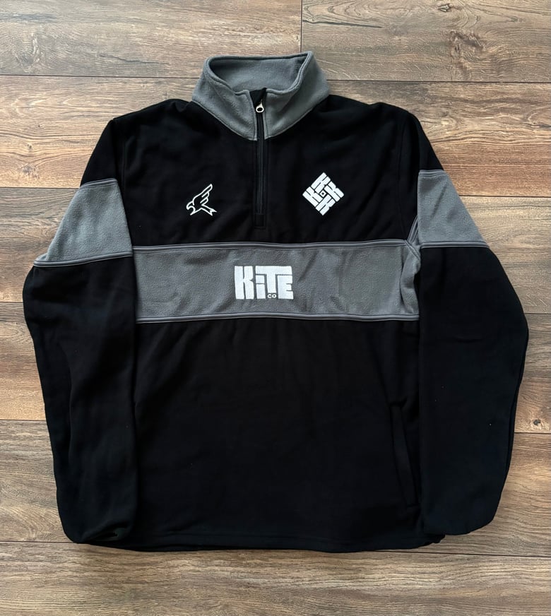 Image of Retro 1/4 Zip Polar Fleece