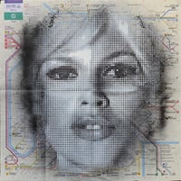 Image 1 of Bardot Plan Métro Parisien