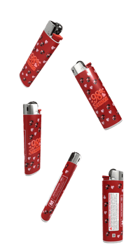 Image 4 of LOVE FLAME LIGHTERS (6 PACK)