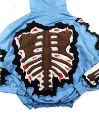 Image 10 of 1 of 1 Nike Fractured 3D Puff Skeleton Hoodie Size XL