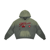 Image 1 of BITTERSWEET SUNFADE BOXY FLEECE HOODIE