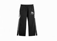Purpose built white stripe windbreaker pants 
